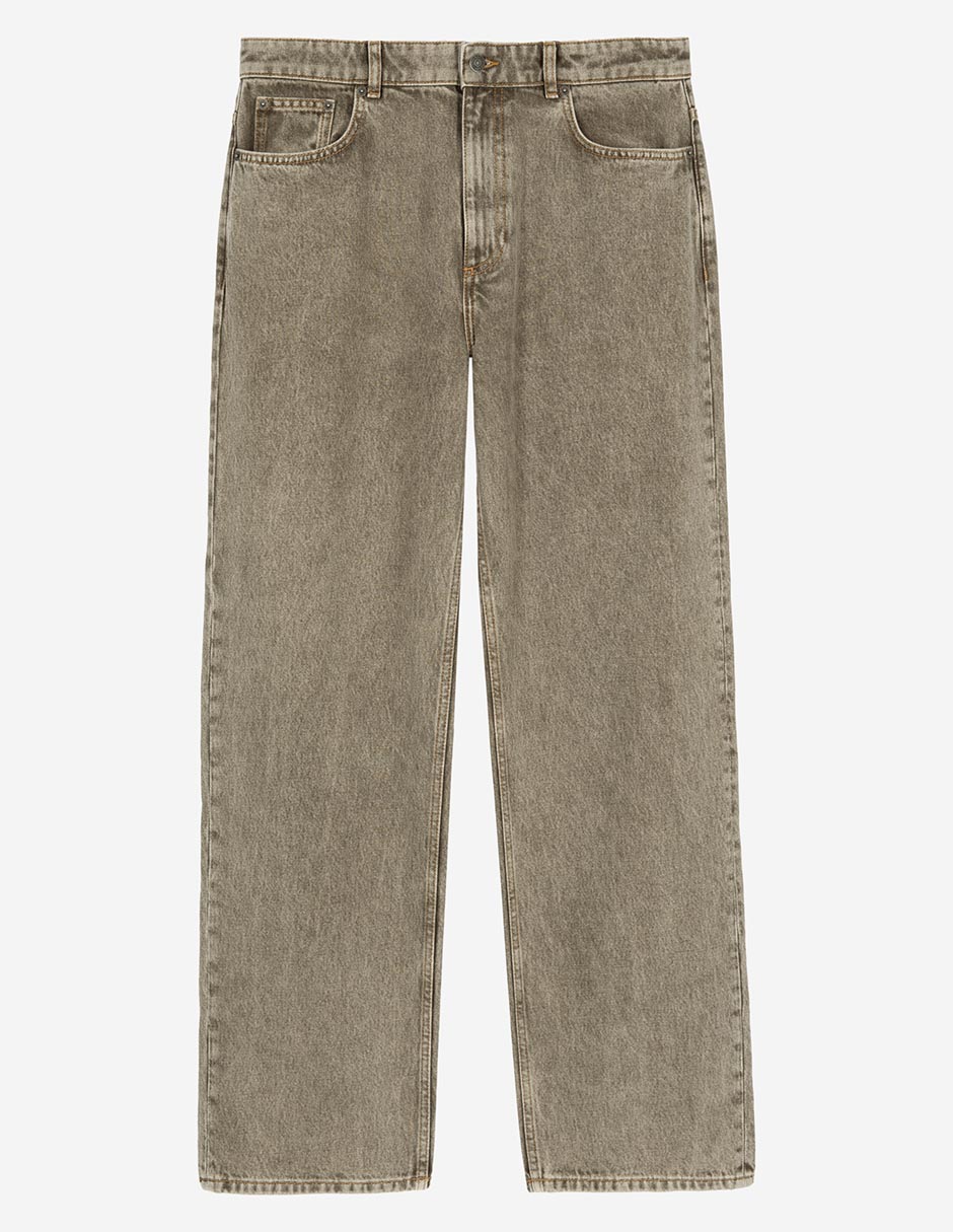 Jeans straight The Kooples lavado claro para hombre