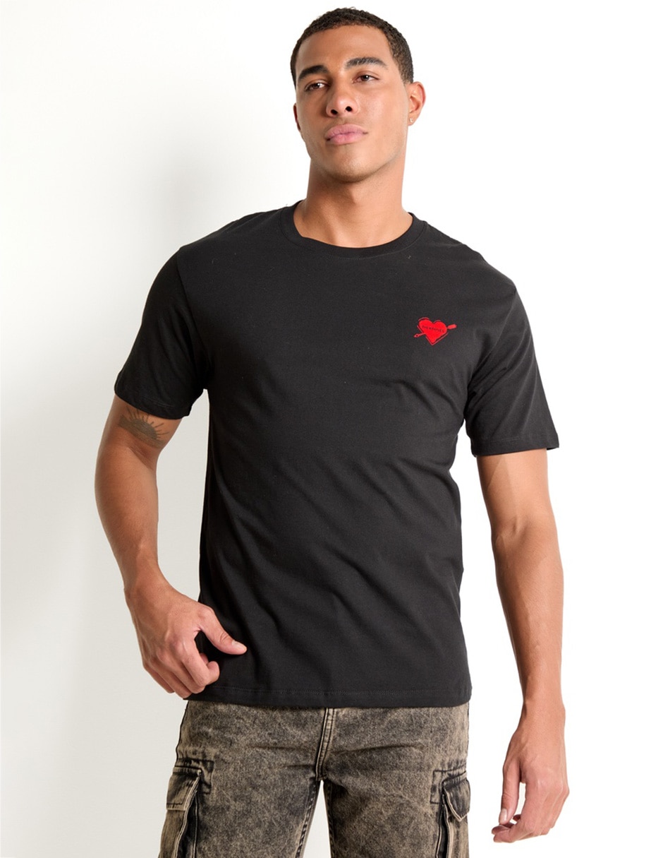 Playera cuello redondo para hombre Playera cuello redondo para hombre
