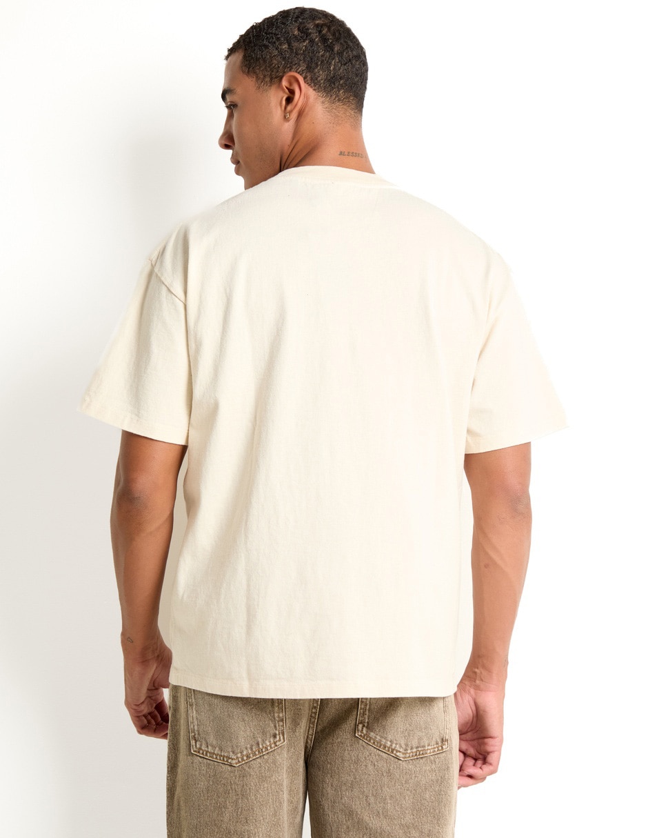 Playera cuello redondo para hombre 2