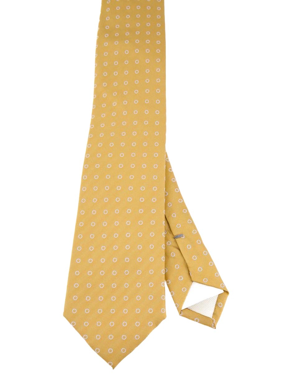 Corbata regular de seda estampado lunares para hombre Corbata regular de seda estampado lunares para hombre