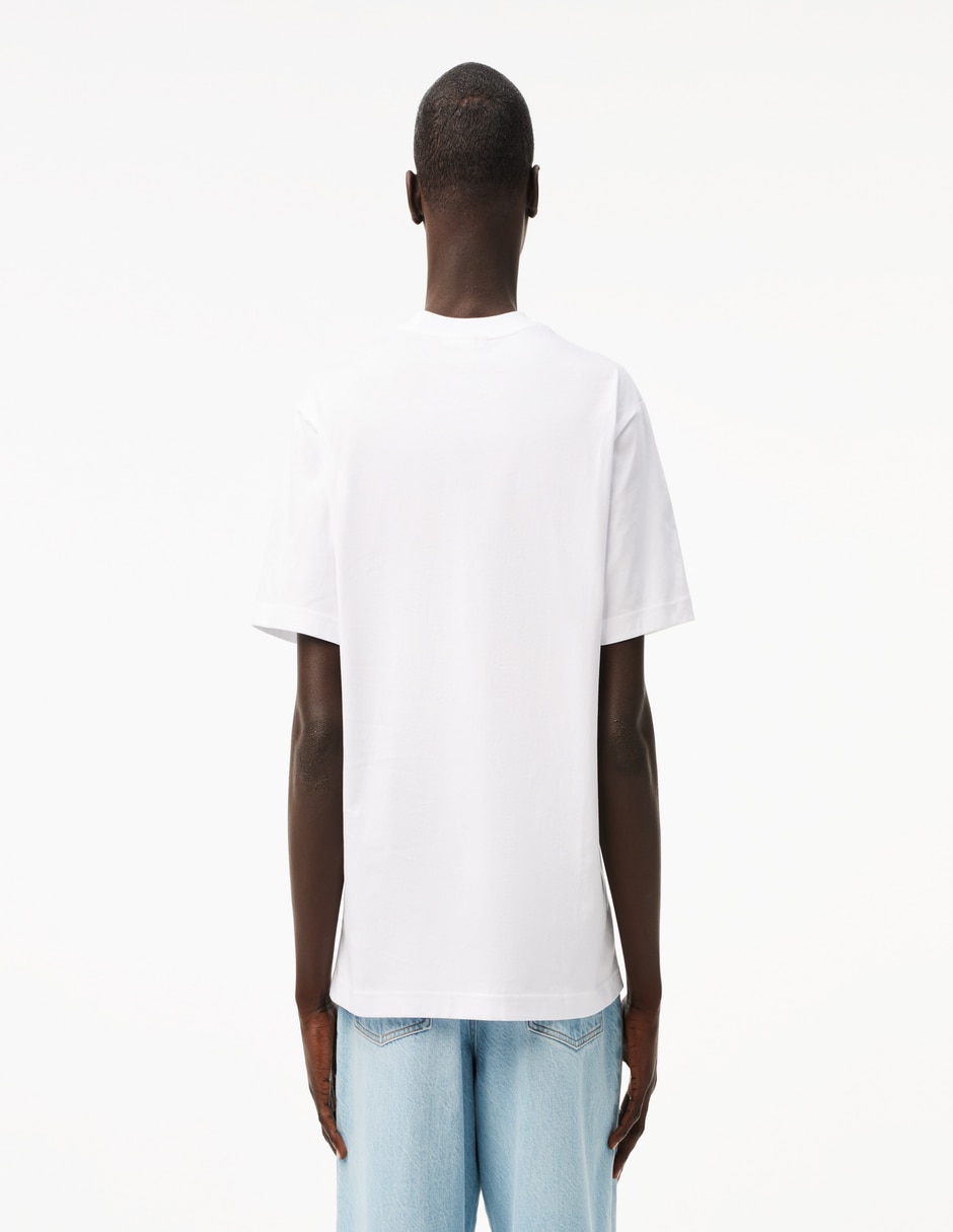 Playera Lacoste carry over cuello redondo para hombre