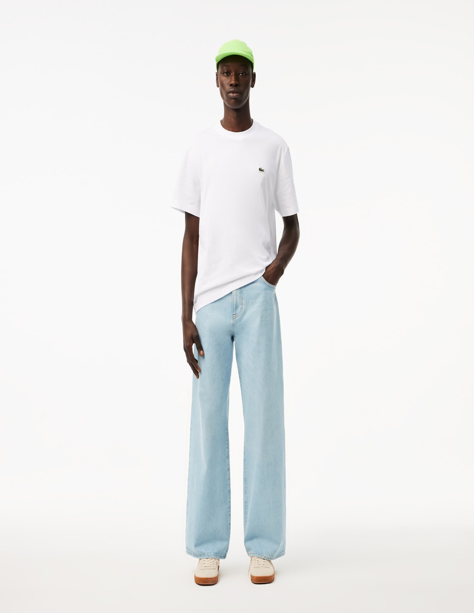 Playera Lacoste carry over cuello redondo para hombre