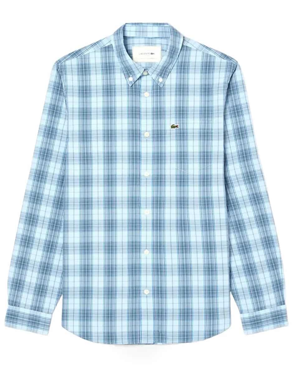 Camisa casual de algodón manga larga para hombre 3