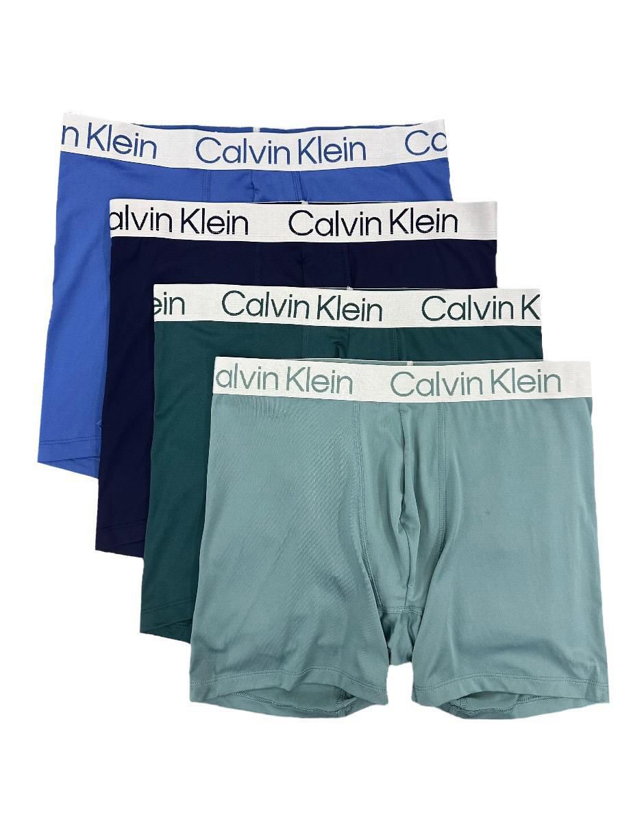 Set bóxer brief Calvin Klein para hombre 4 piezas 4