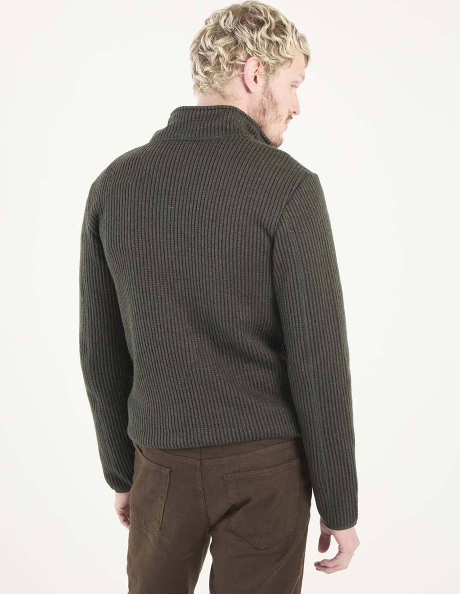 Chamarra casual con bolsillos para hombre 2