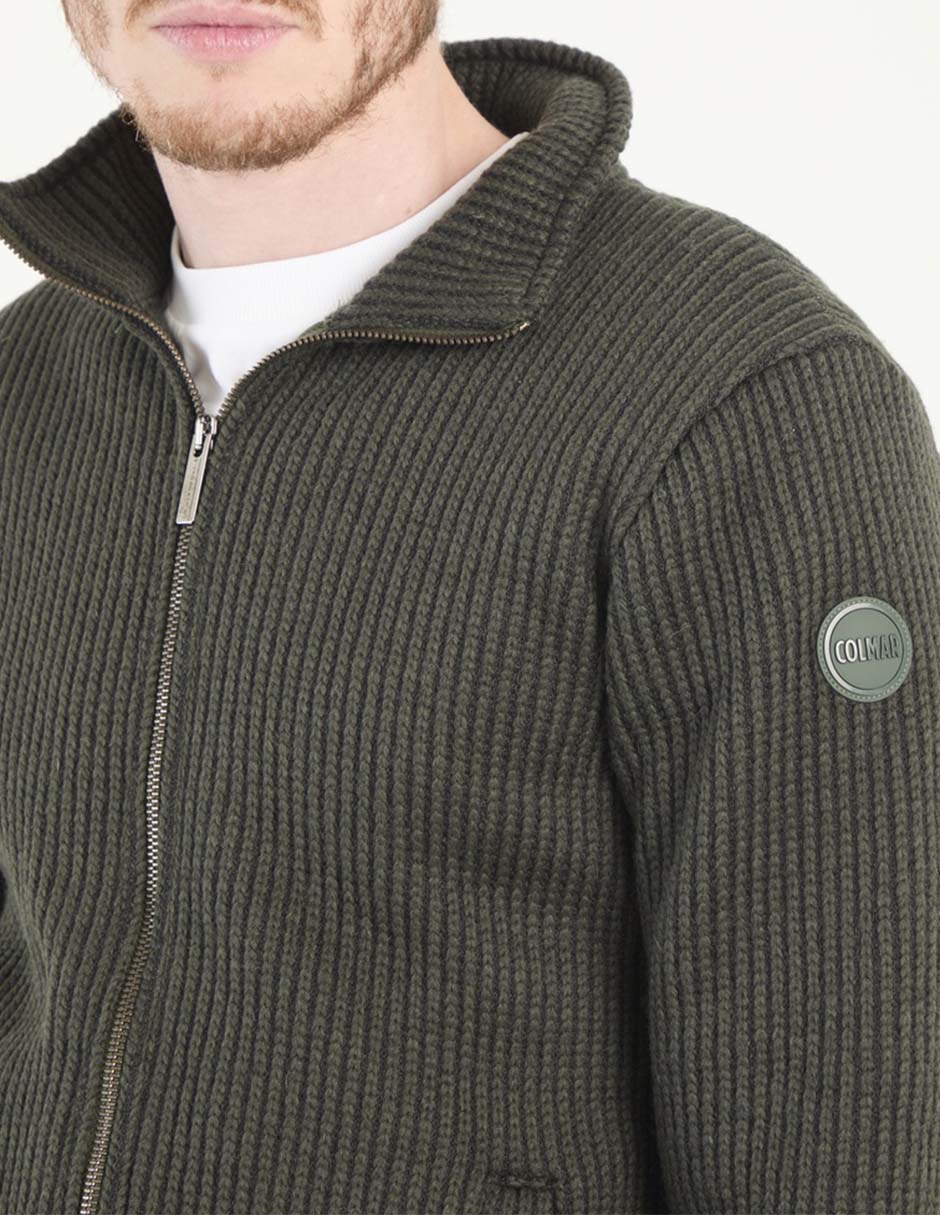Chamarra casual con bolsillos para hombre 4