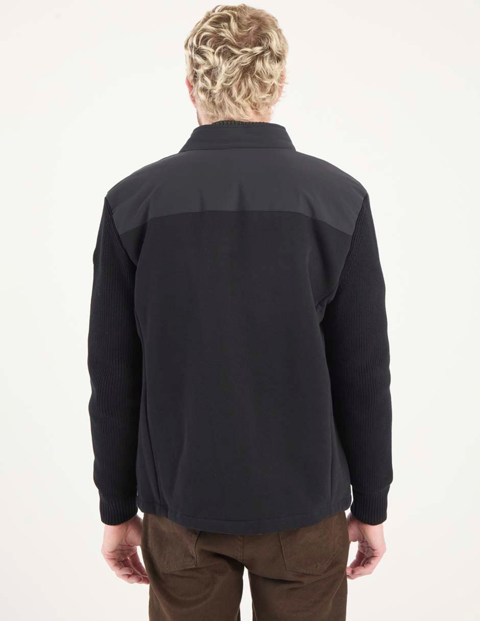 Chamarra casual con bolsillos para hombre 2