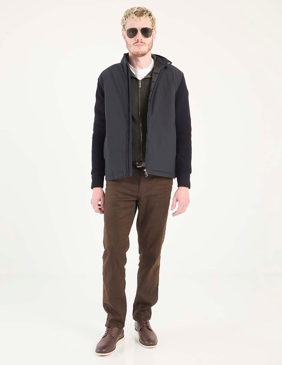 Chamarra casual con bolsillos para hombre 3