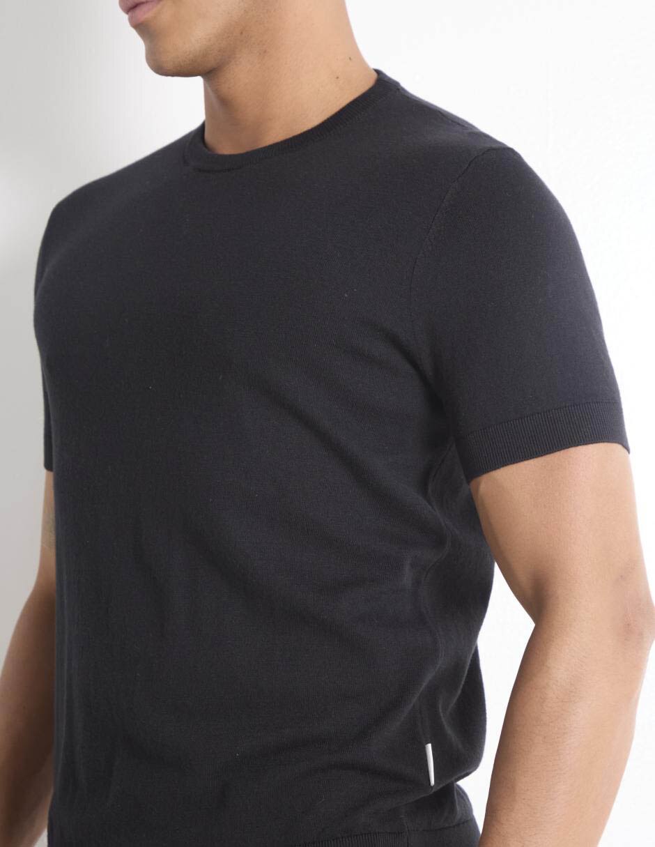 Playera cuello redondo para hombre 2