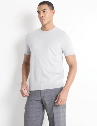 Playera cuello redondo para hombre