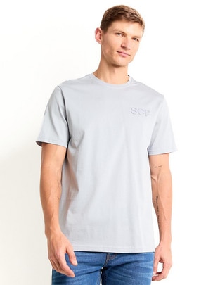 Playera cuello redondo para hombre