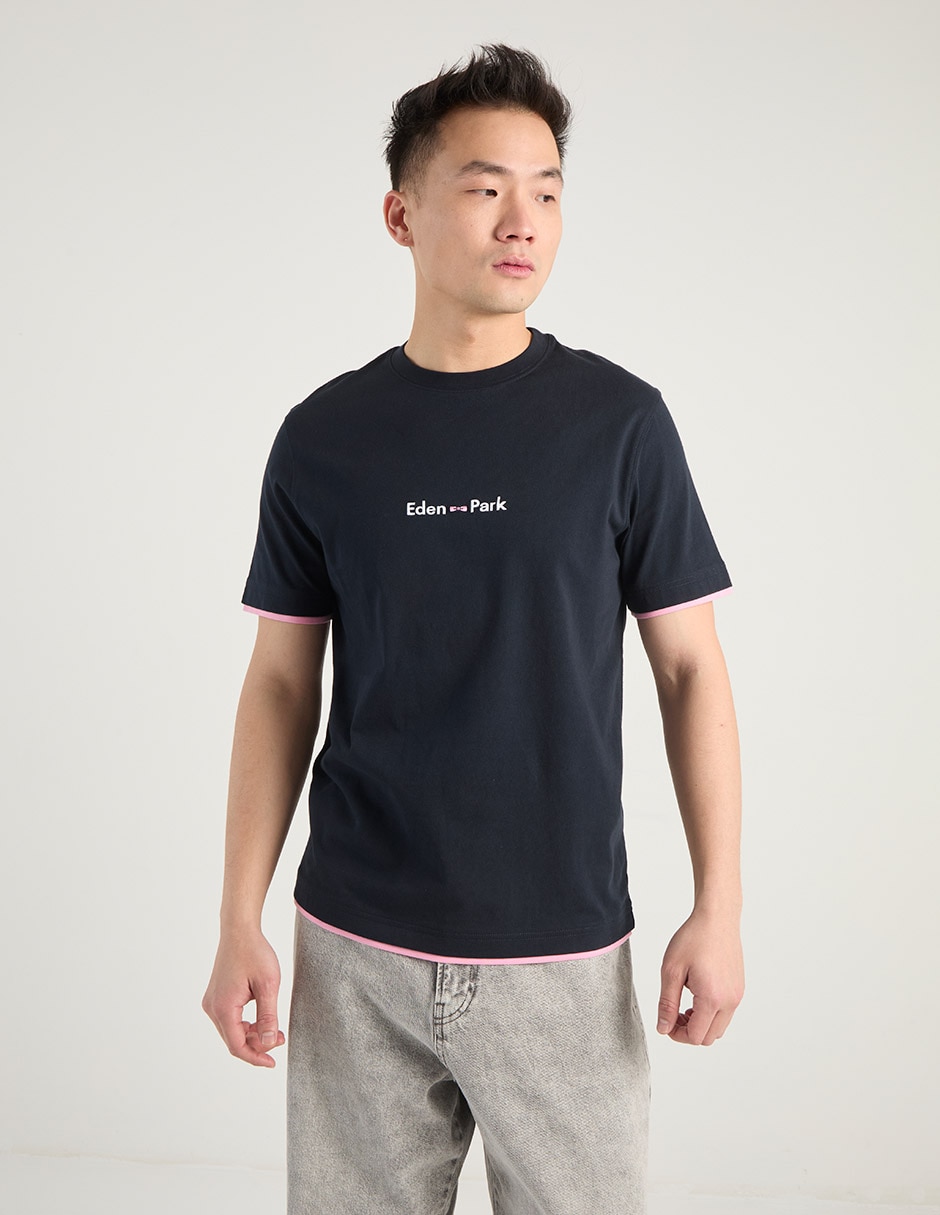 Playera cuello redondo para hombre 1
