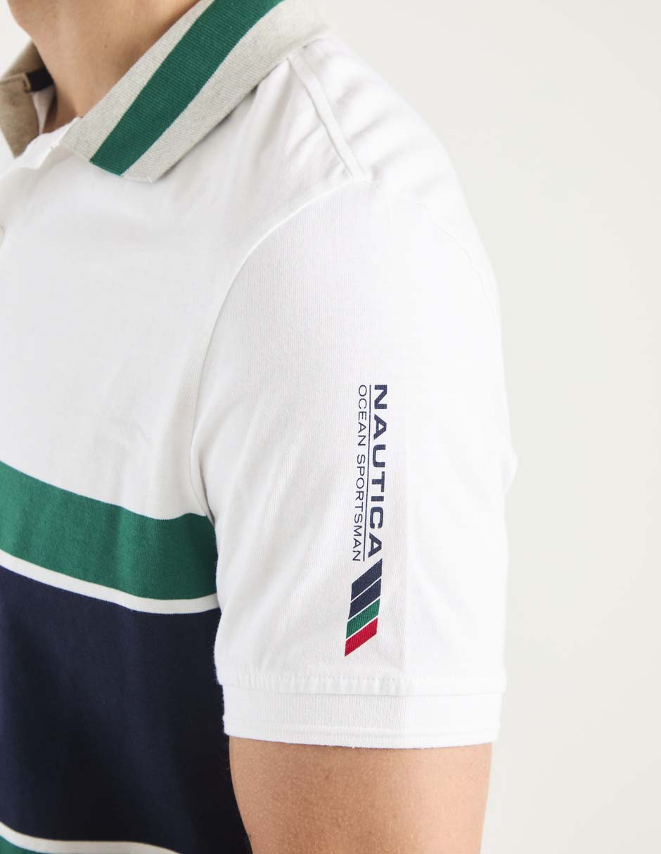 Playera tipo polo Nautica para hombre