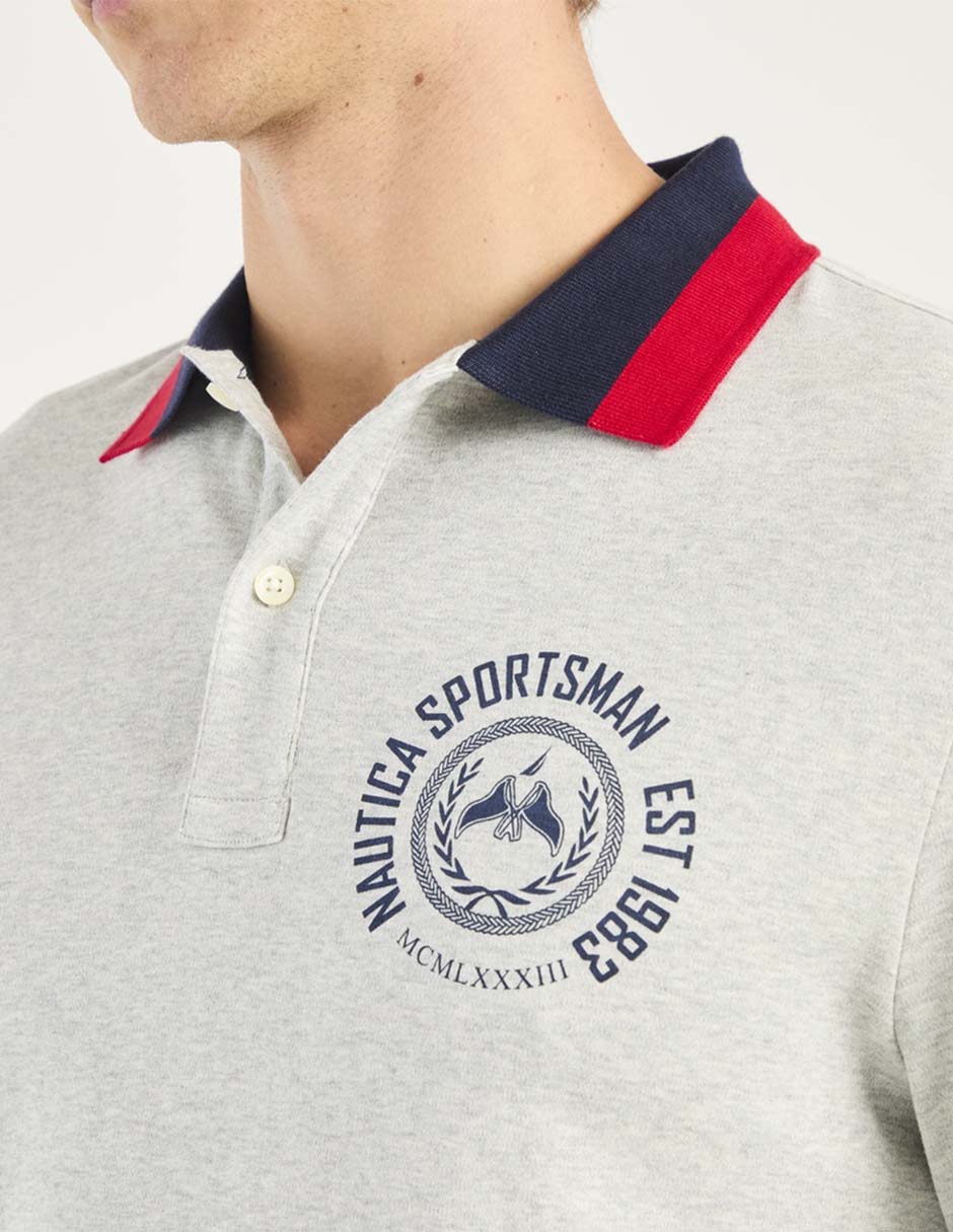 Playera tipo polo Nautica para hombre