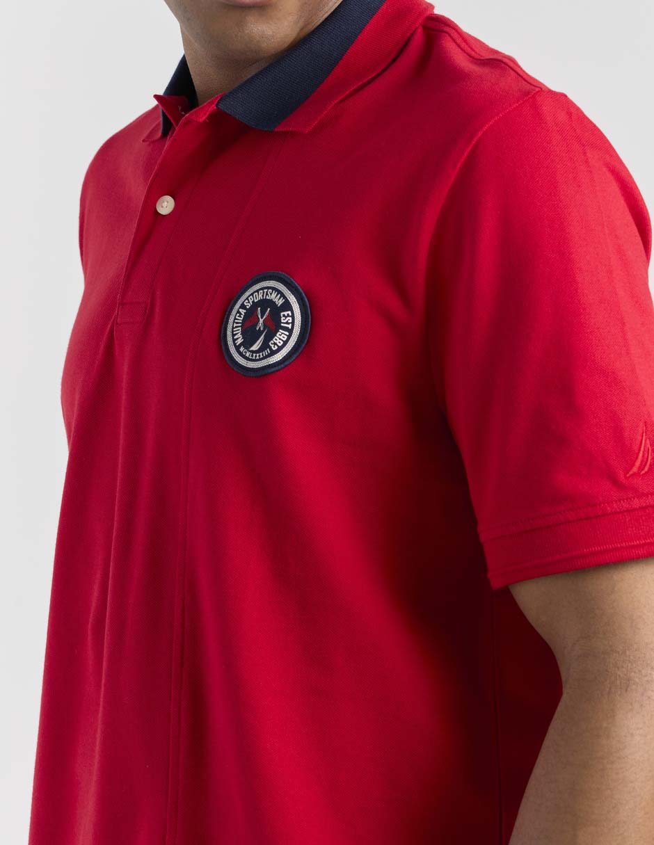 Playera tipo polo Nautica para hombre