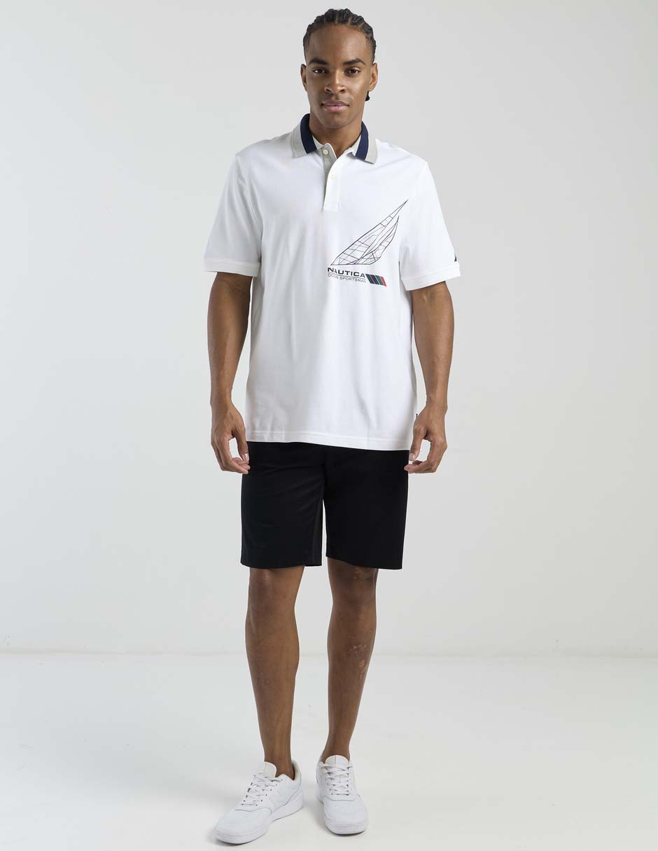 Playera tipo polo Nautica para hombre