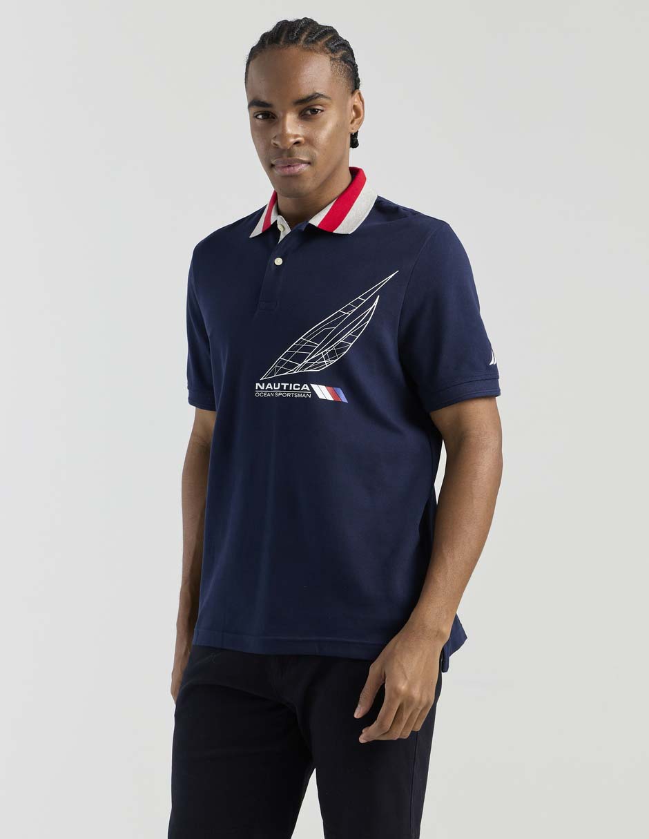 Playera tipo polo para hombre 1