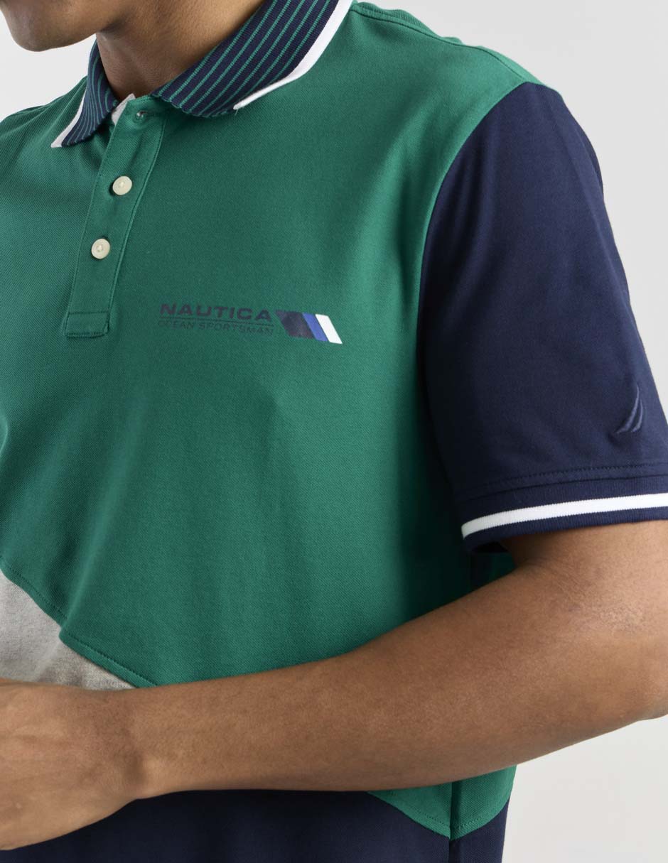 Playera tipo polo Nautica para hombre