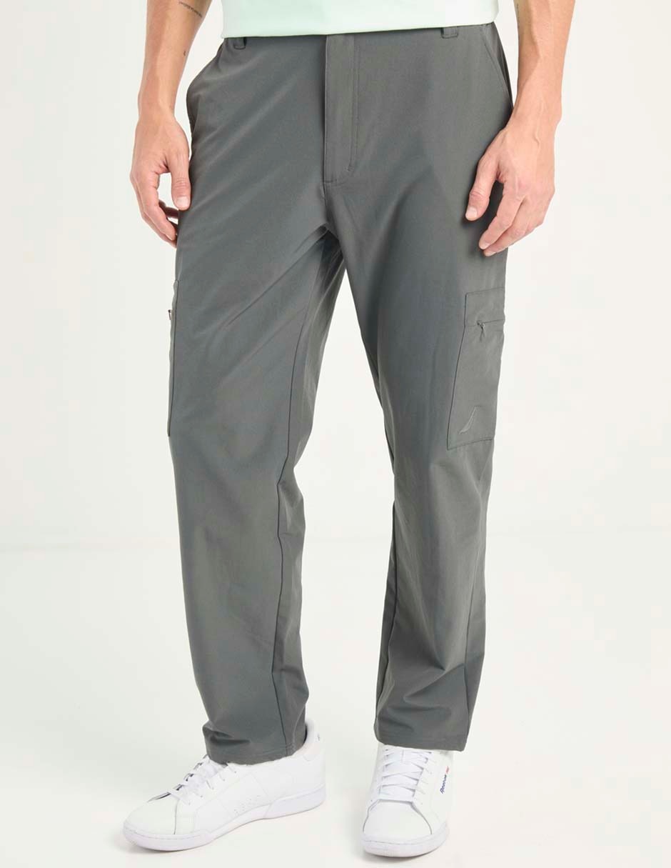 Pantalón cargo jogger recto de algodón para hombre