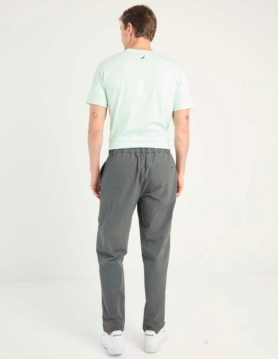 Pantalón cargo jogger recto de algodón para hombre