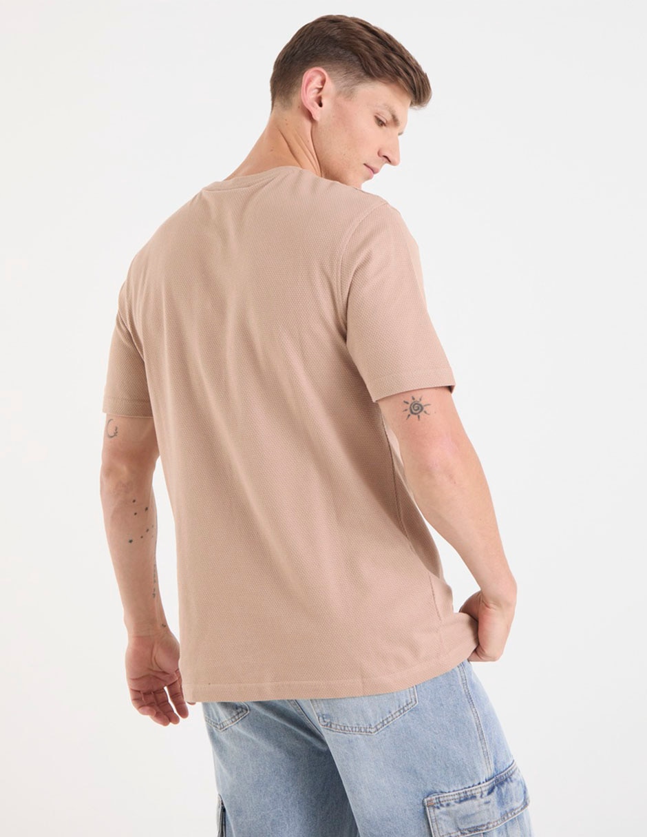 Playera cuello redondo para hombre