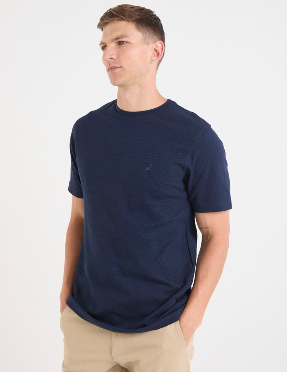 Playera cuello redondo para hombre 1