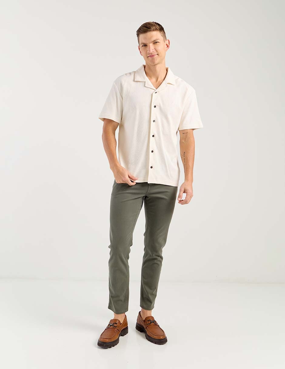 Camisa casual manga corta para hombre 3