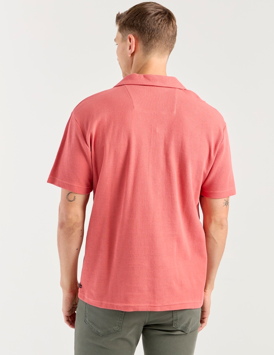 Camisa casual Nautica manga corta para hombre