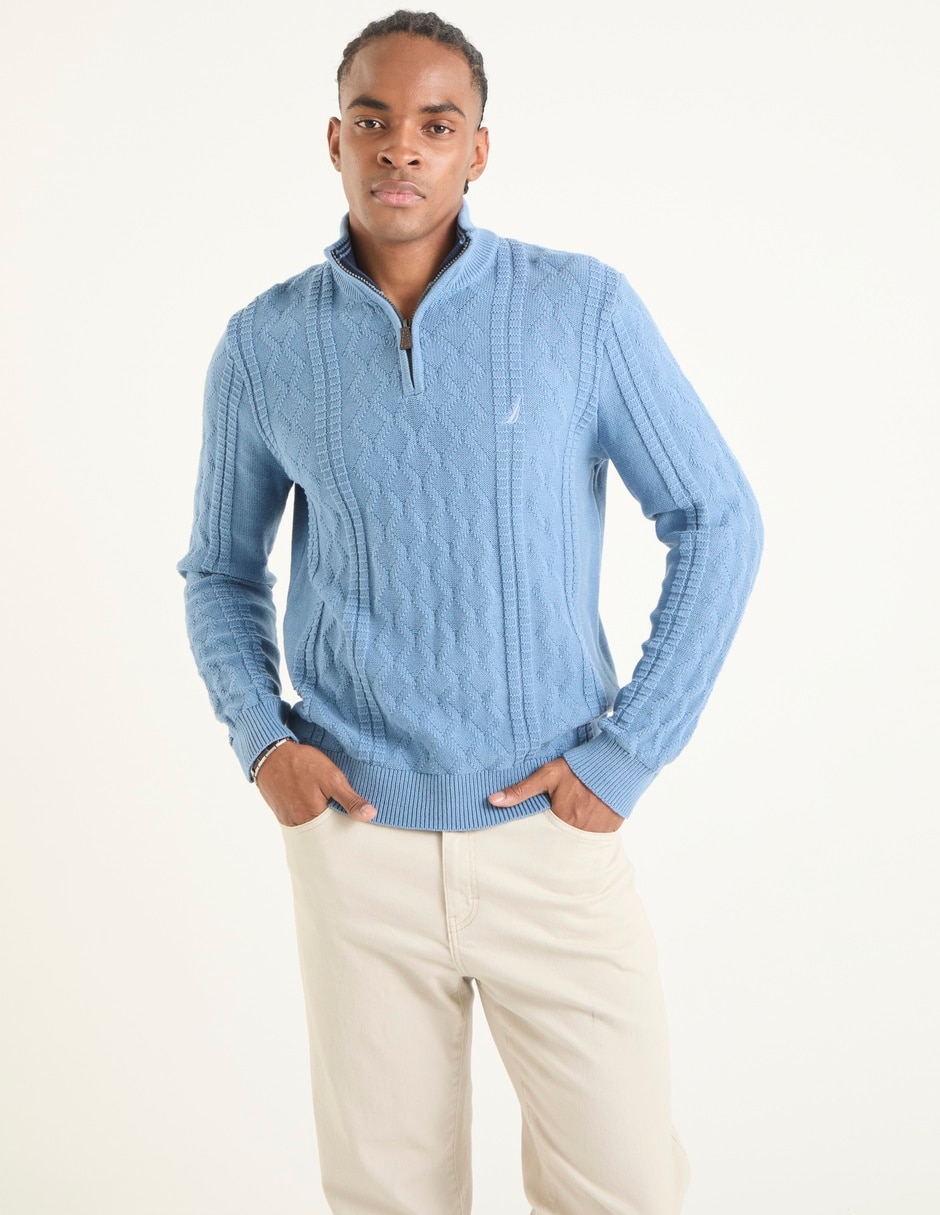 SUETER NAUTICA S57202-FA25, M, HUESO