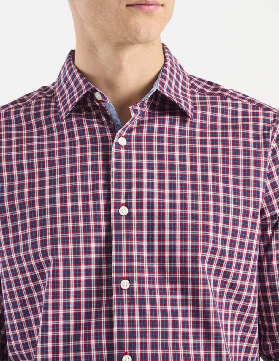 Camisa casual Nautica manga larga para hombre