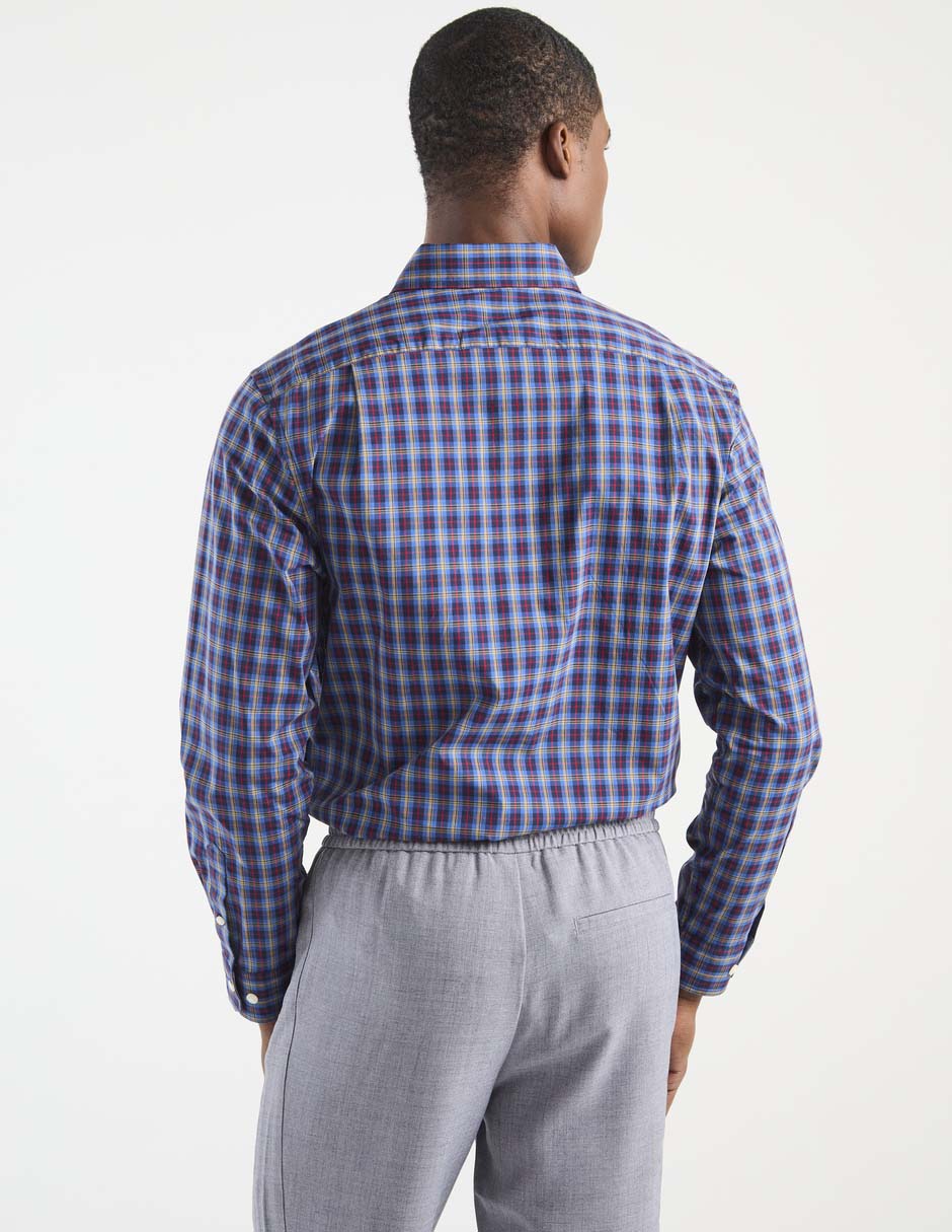 Camisa casual Nautica manga larga para hombre