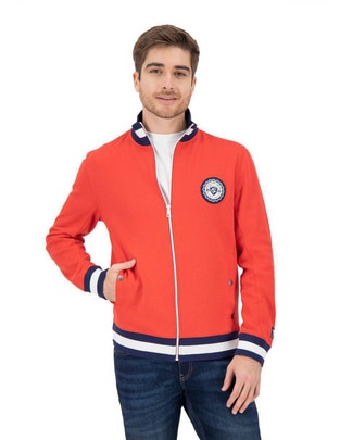 Chamarra casual con bolsillos para hombre Chamarra casual con bolsillos para hombre