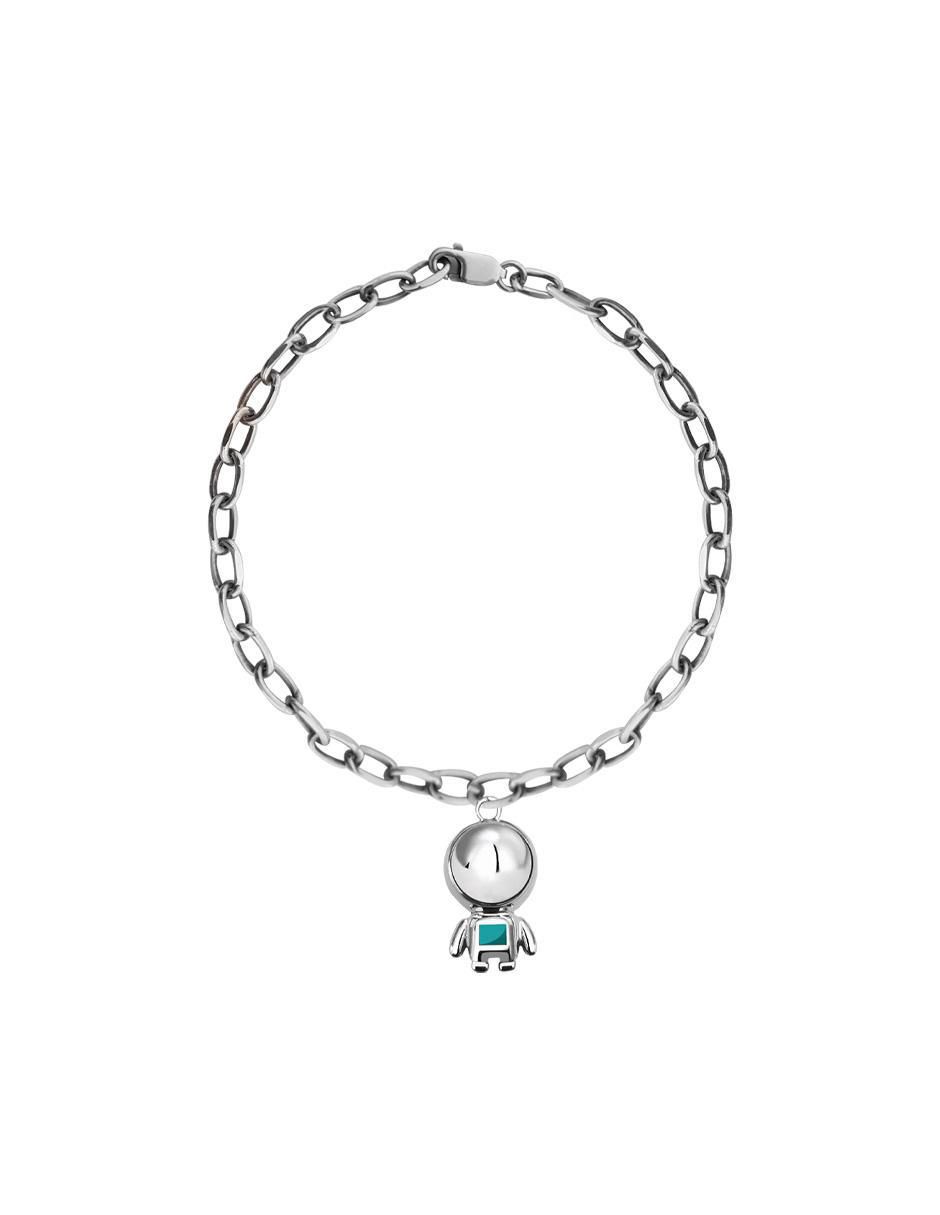Pulsera de plata P 925 acabado pulido 3