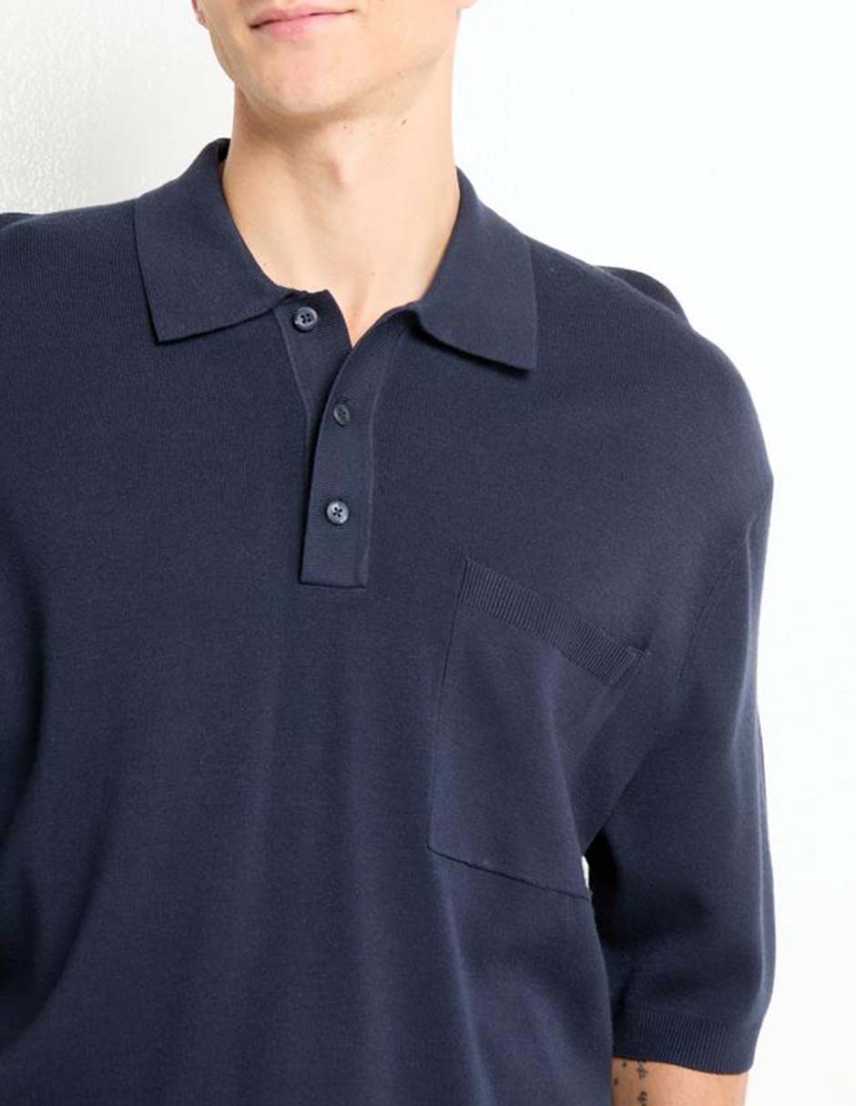 Suéter cuello polo para hombre 2