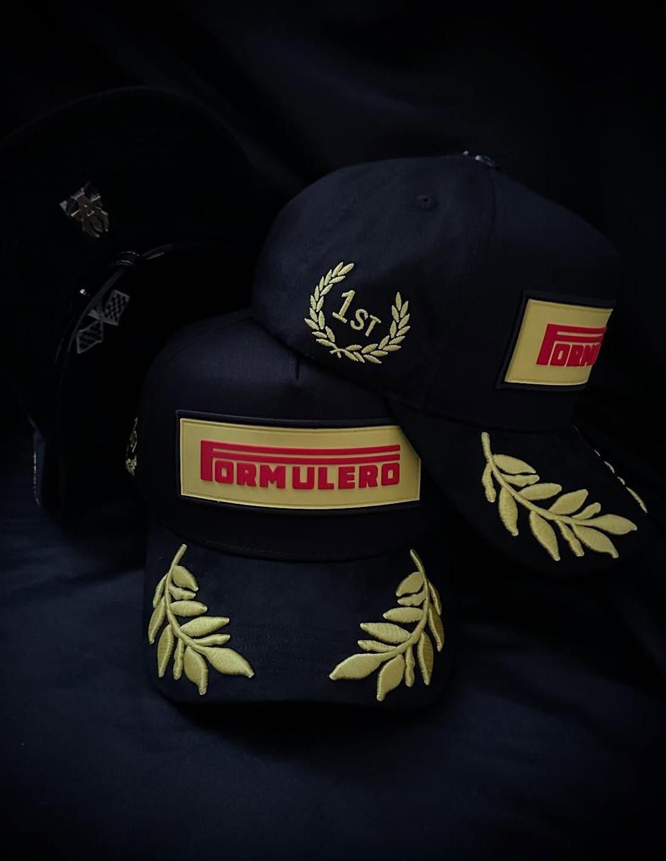Gorra visera curva snapback casual Formulero Racing para hombre 3
