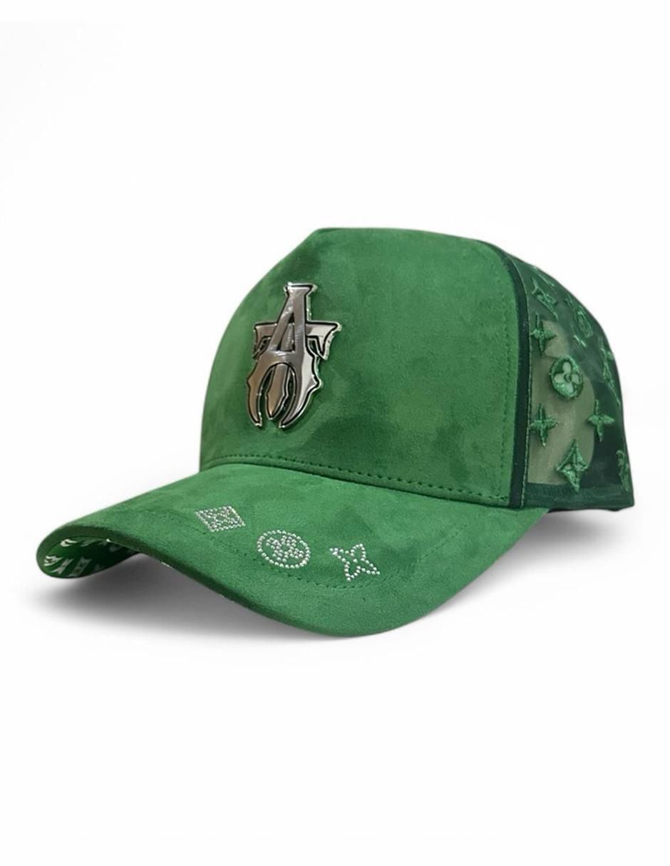 Gorra visera curva snapback casual Green Theme Adt para hombre Gorra visera curva snapback casual Green Theme Adt para hombre