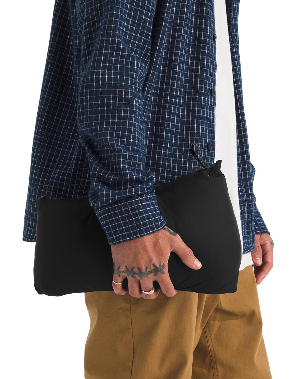 Chamarra casual capitonada para hombre