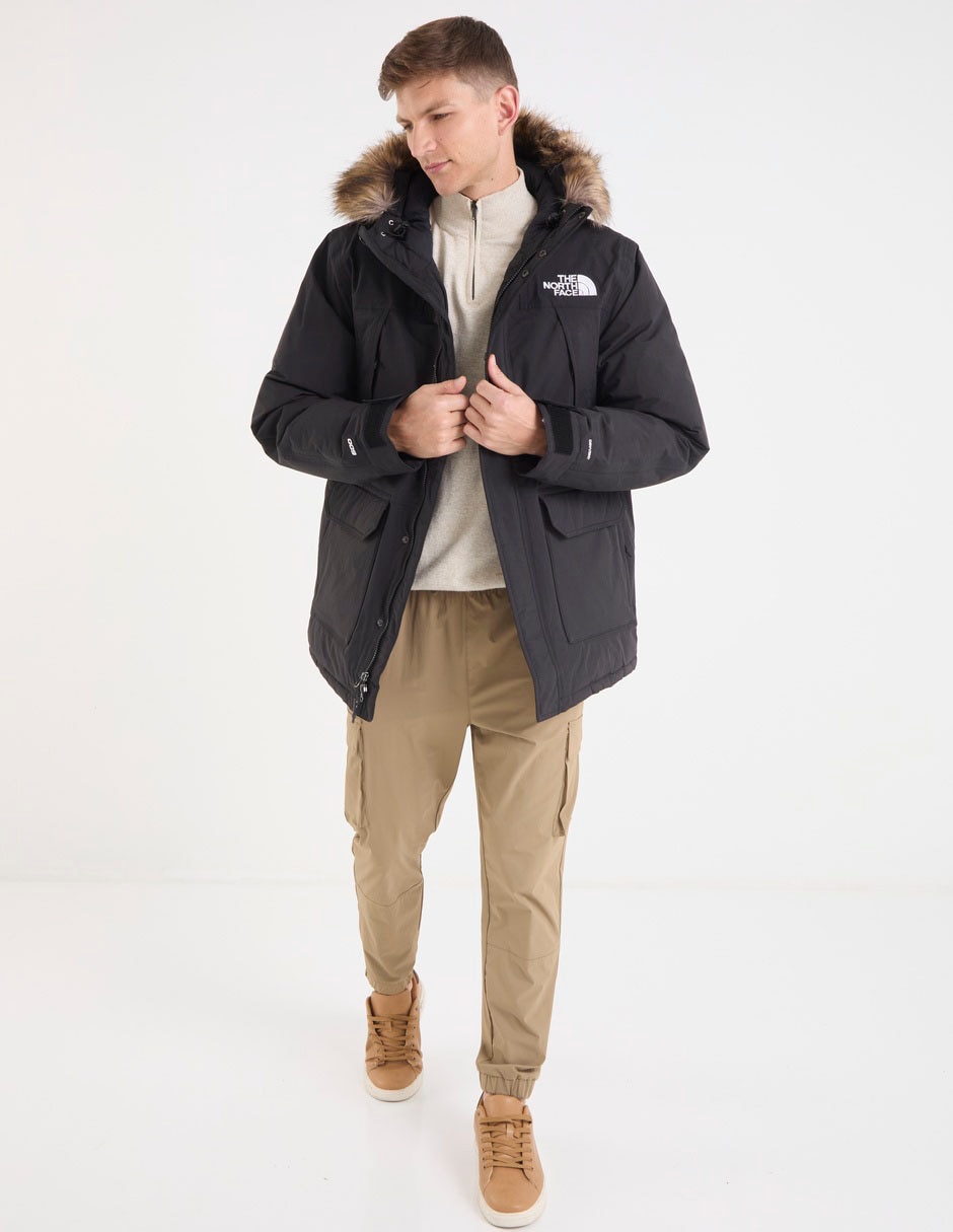 Chamarra parka impermeable con bolsillos para hombre 3