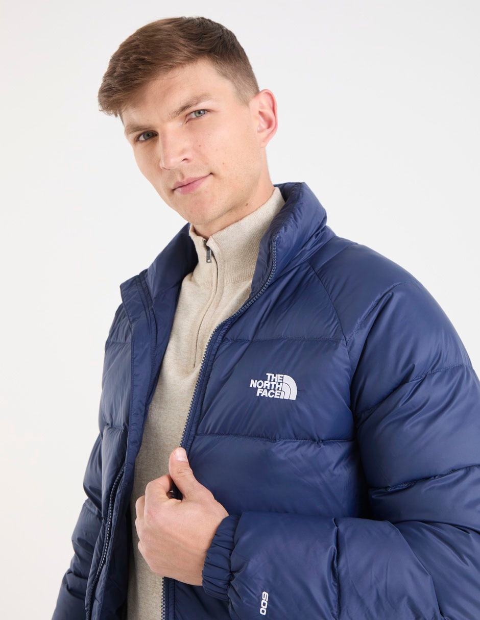 Chamarra capitonada con bolsillos para hombre