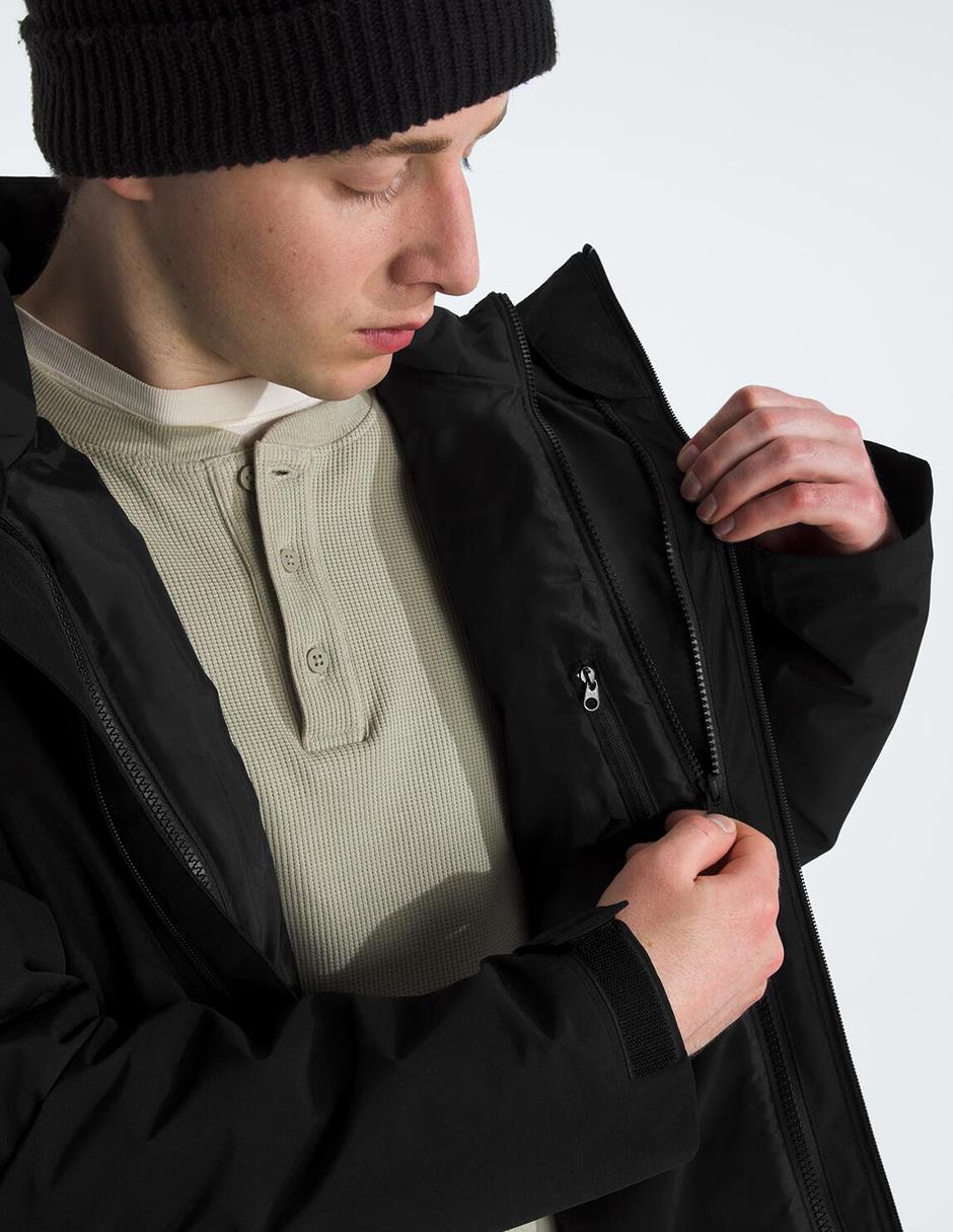 Chamarra casual con capucha para hombre 5