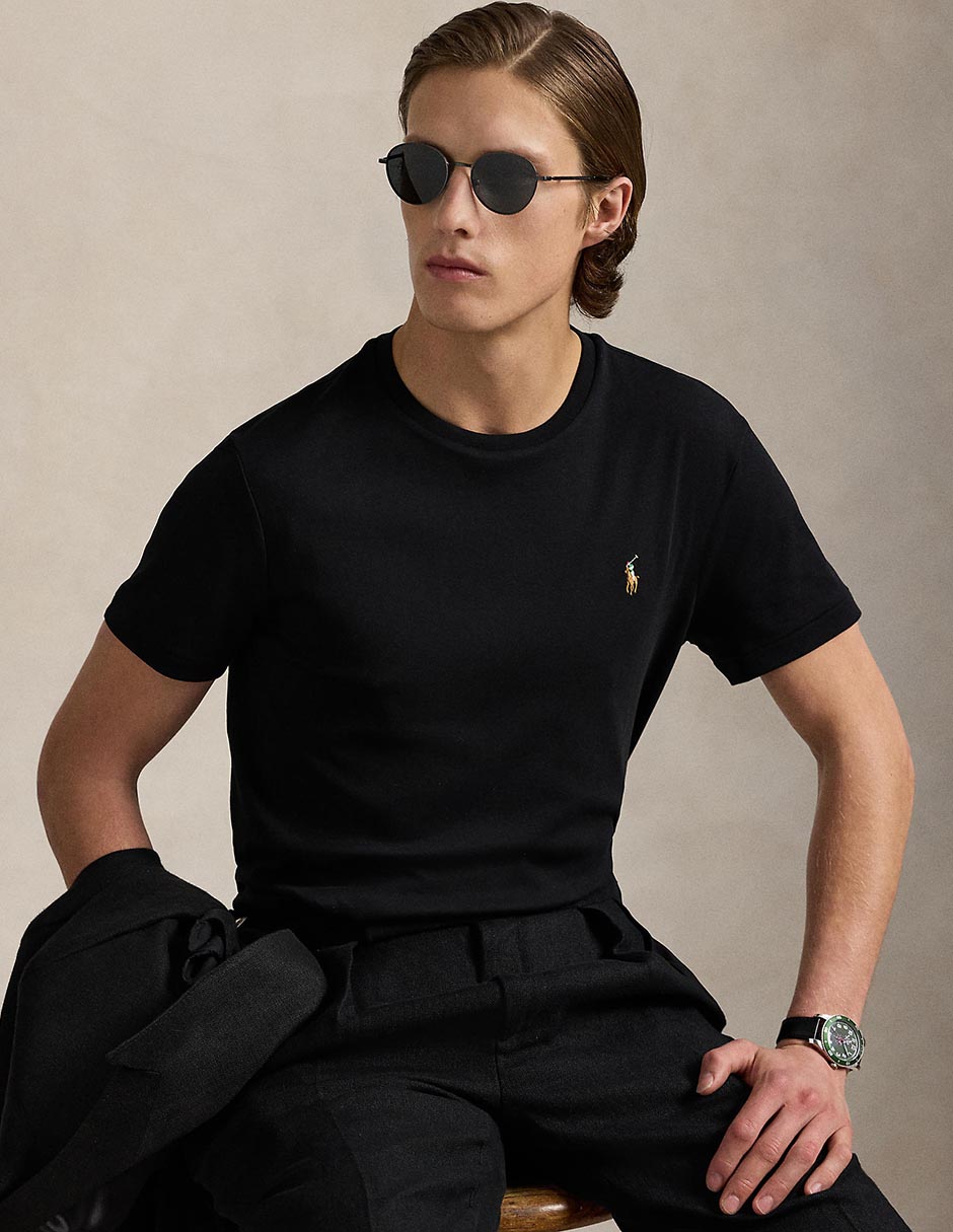 Playera Polo Rl__Tmp_Brand (Desactivado) cuello redondo para hombre