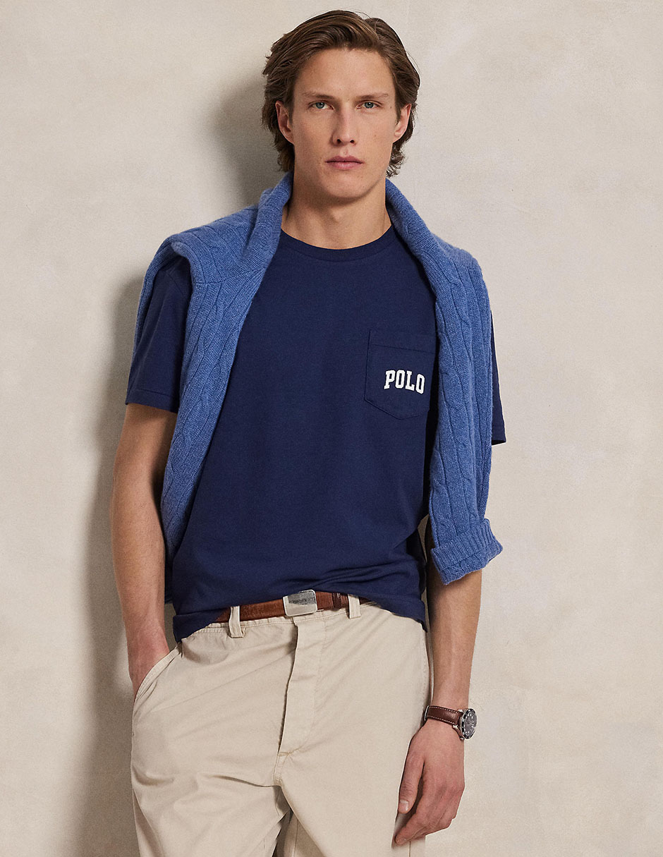Playera Polo Ralph Lauren cuello redondo para hombre