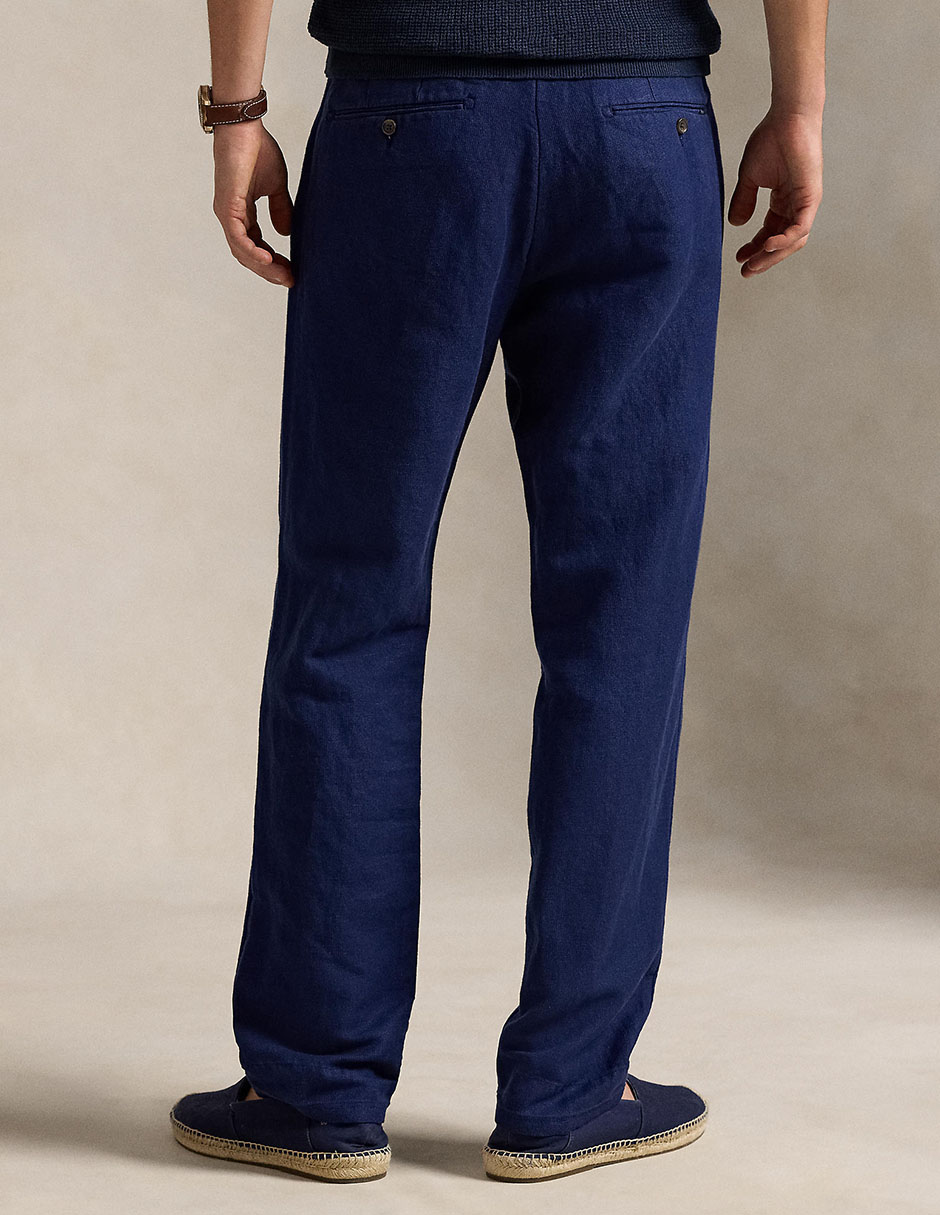 Pantalón recto de algodón para hombre 4