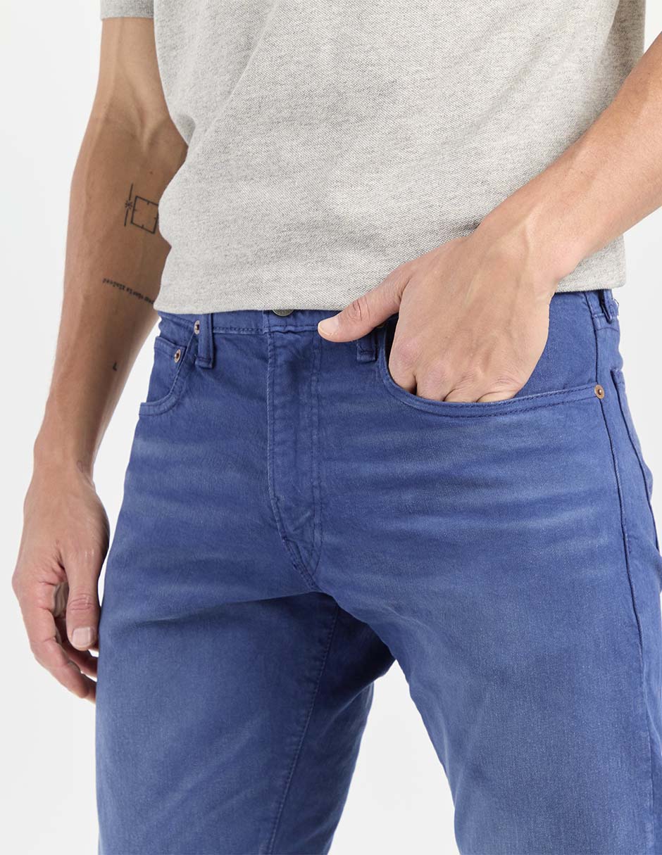 Jeans skinny lavado medio para hombre