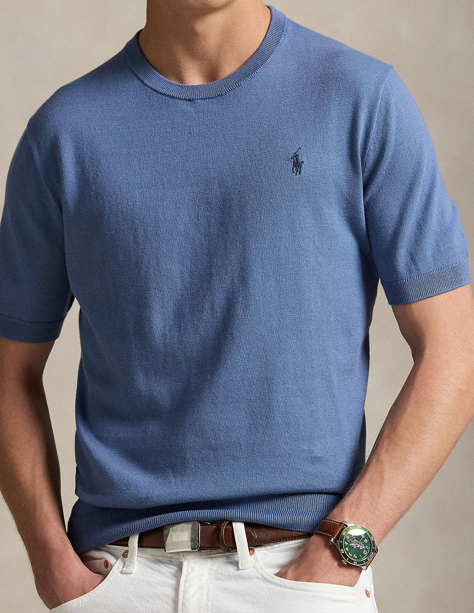 Playera cuello redondo para hombre 4
