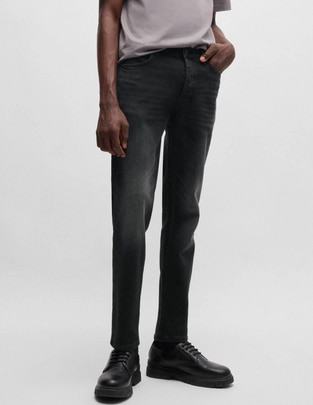 Jeans straight lavado medio para hombre Jeans straight lavado medio para hombre
