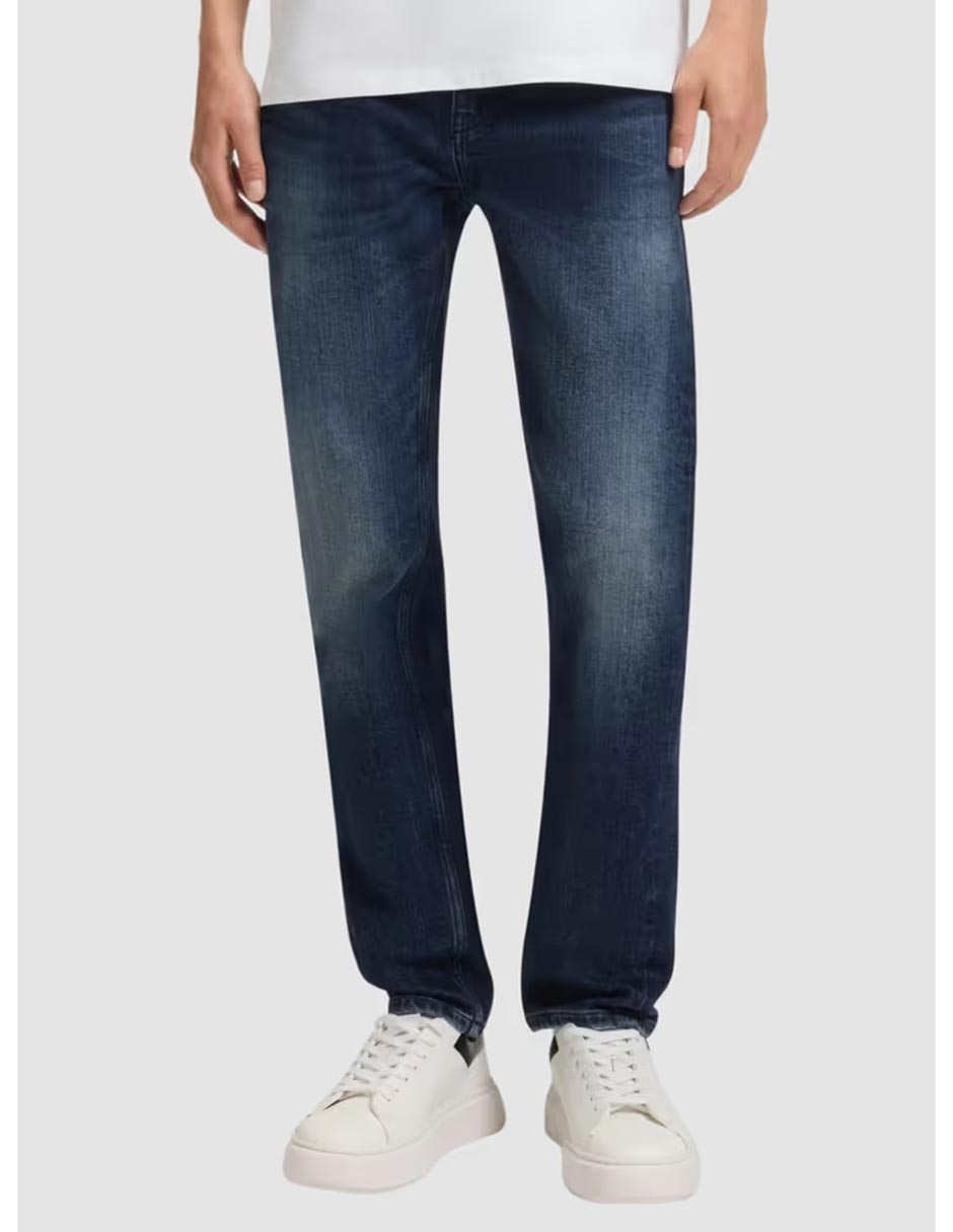 Jeans slim Hugo lavado medio para hombre