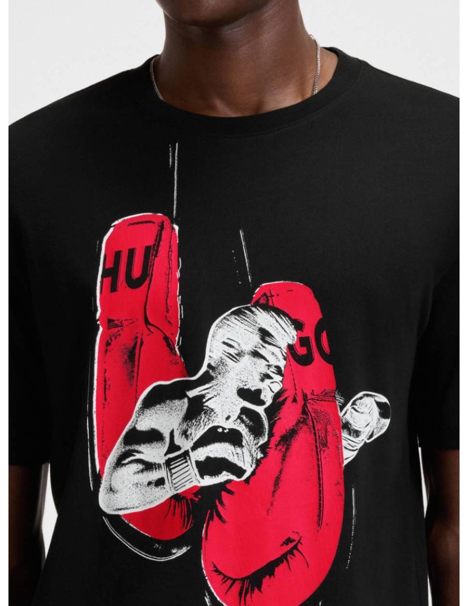 Playera Hugo cuello redondo para hombre