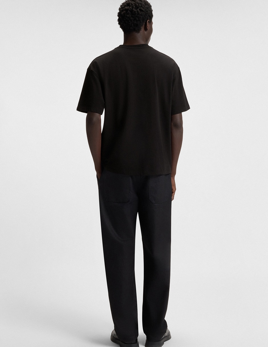 Playera Hugo cuello redondo para hombre
