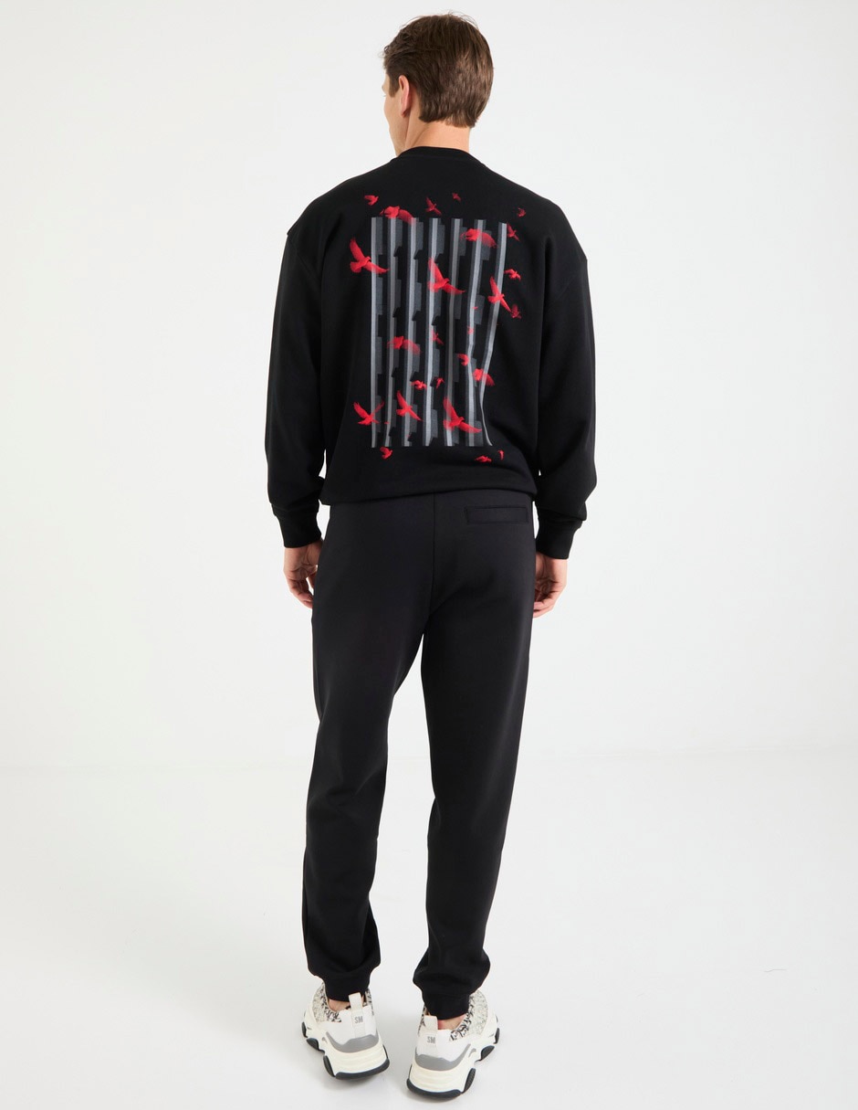 Pants regular Hugo con agujeta para hombre